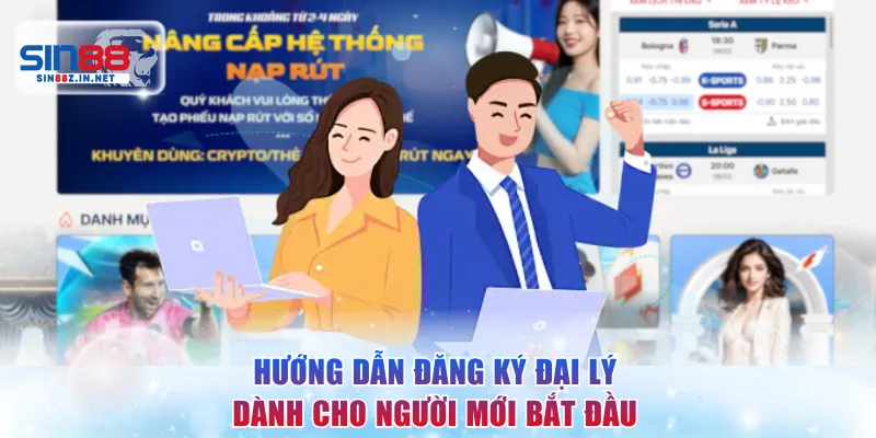 Hướng dẫn đăng ký đại lý dành cho người mới bắt đầu